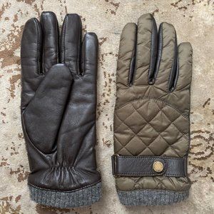Polo Ralph Lauren Leather & Nylon Gloves
